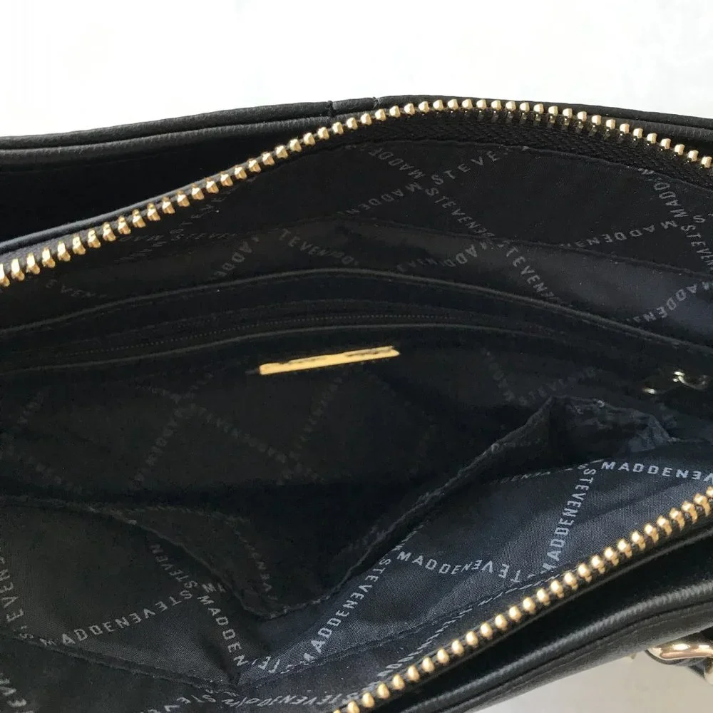 STEVE MADDEN Bcammi Hobo SHOULDER BAG  Balck   13